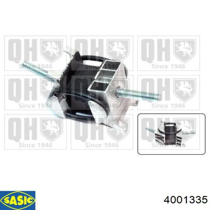 Левая/правая опора двигателя 7700766126 Renault (RVI)