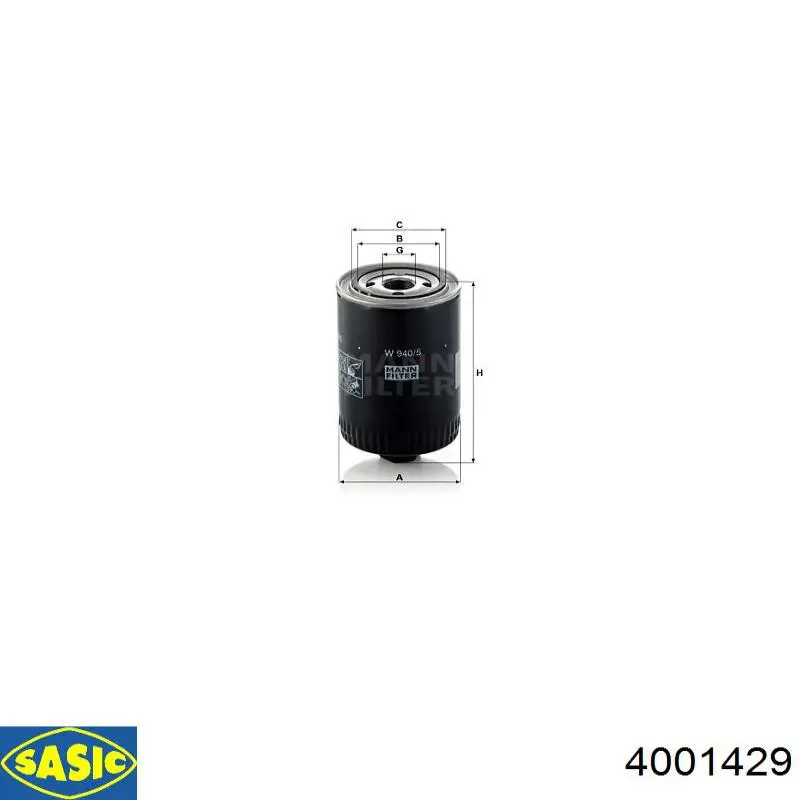 Сайлентблок верхнего рычага передней подвески Sasic 4001429 цена, от 9.63 USD