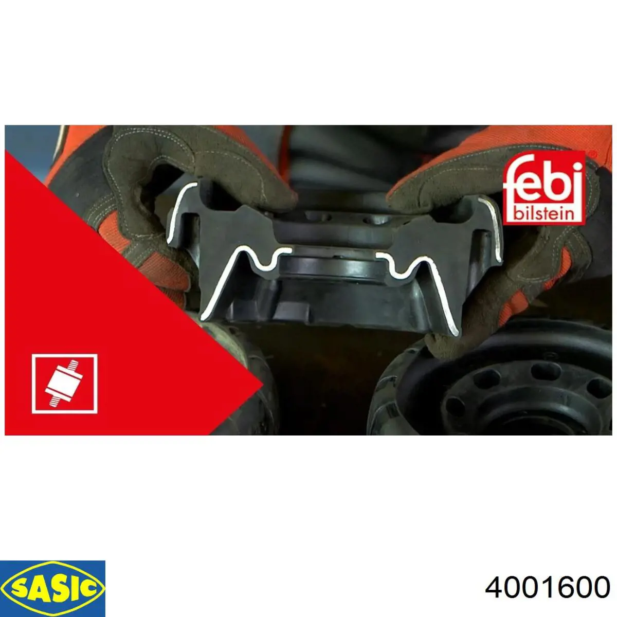 Купить 4001600 Sasic Опора переднего амортизатора