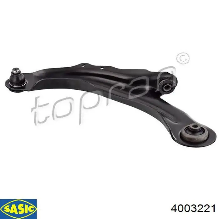 Левый рычаг передней нижней подвески Sasic 4003221 цена, от 32.30 USD