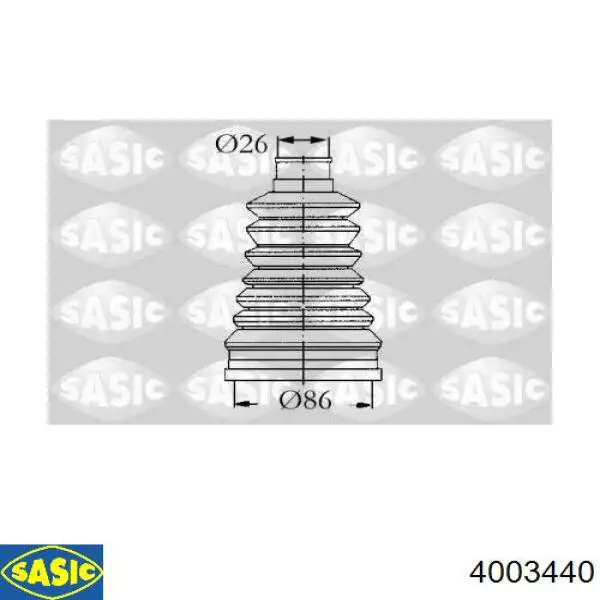 4008800QAA Renault (RVI) Пыльник шарнира привода