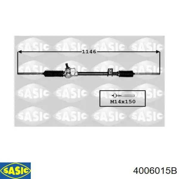 Рулевая рейка 4006015B Sasic