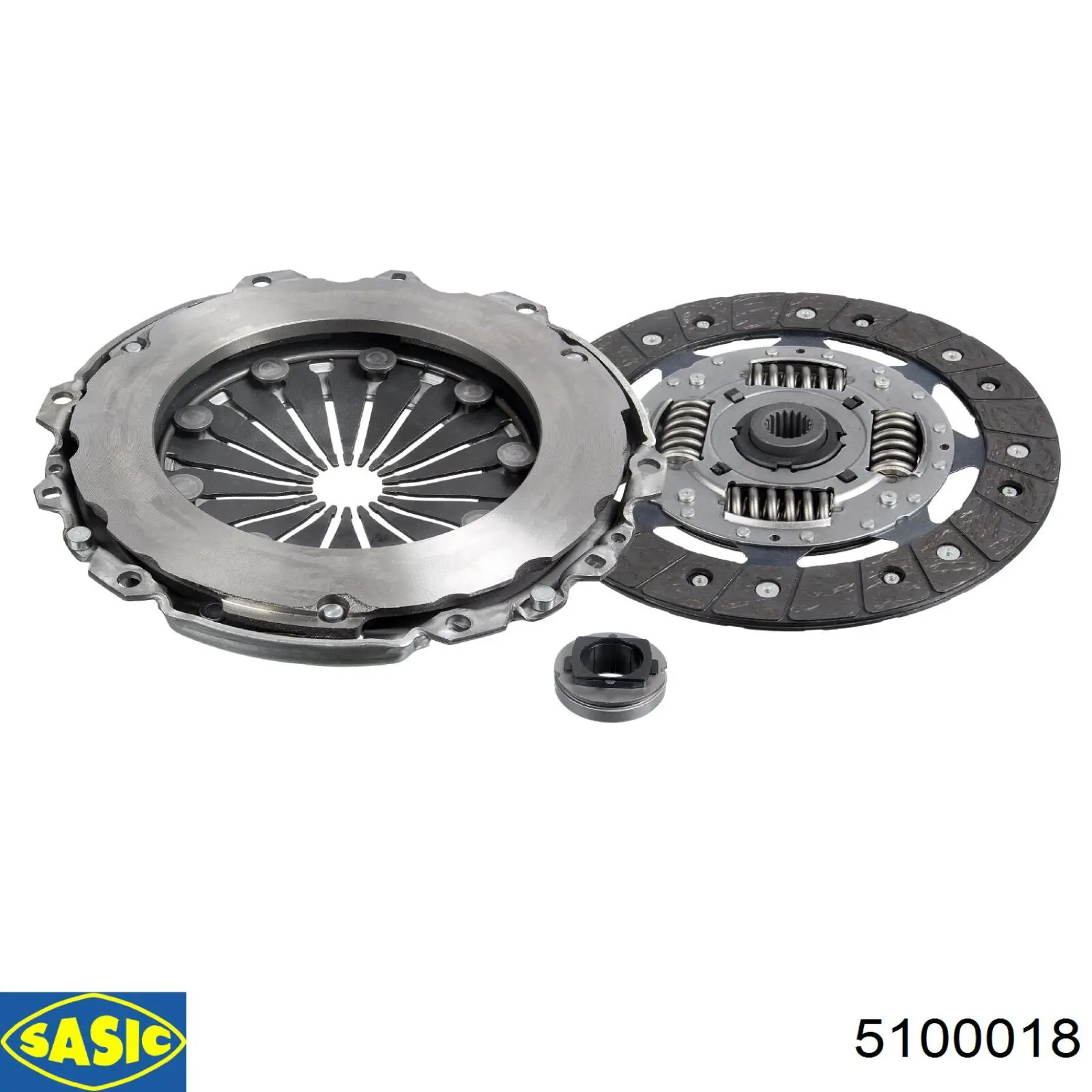 Комплект сцепления (3 части) Sasic 5100018 цена, от 109.92 USD