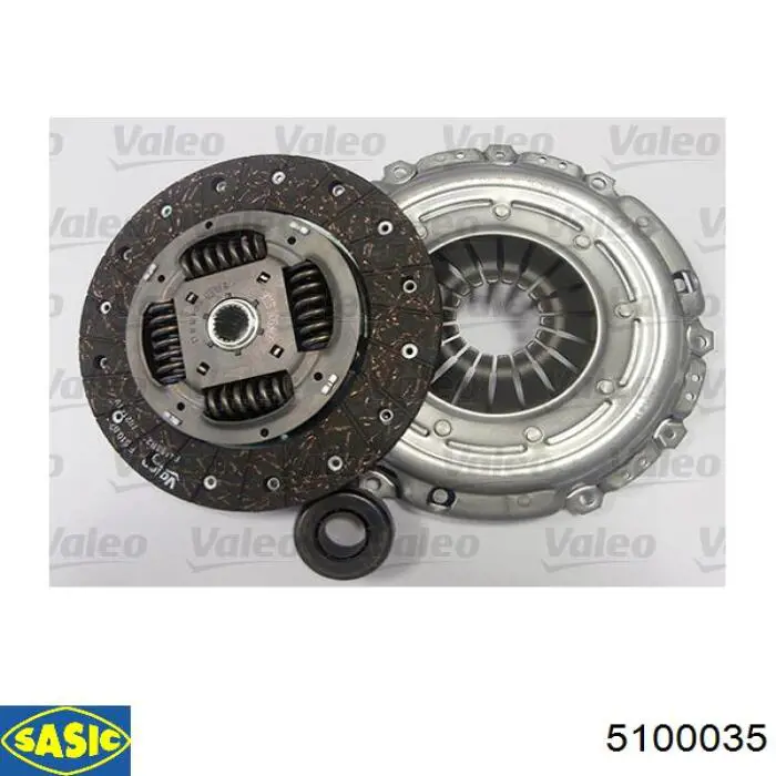 Купить 5100035 Sasic Комплект сцепления (диск, корзина, подшипник)
