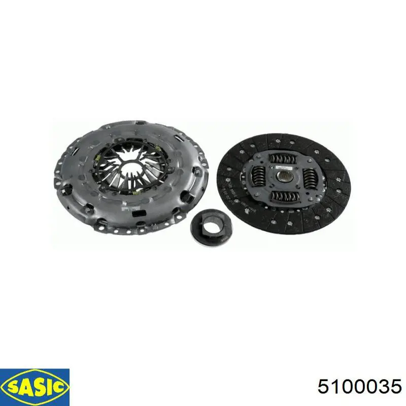 Комплект сцепления (3 части) Sasic 5100035 цена, от 220.01 USD