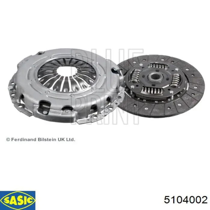Комплект сцепления (3 части) Sasic 5104002 цена, от 123.92 USD