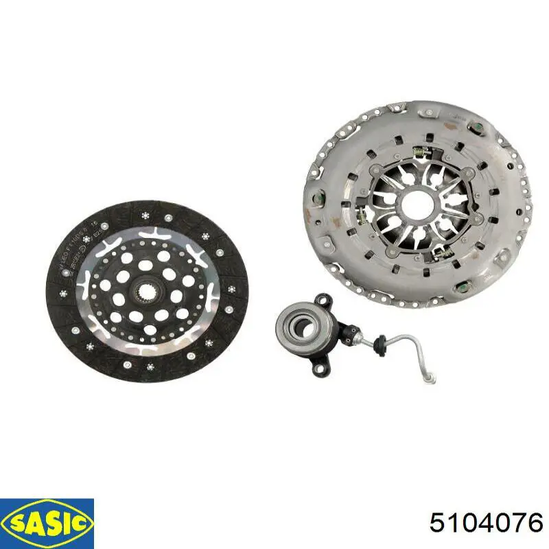 5104076 Sasic kit de embraiagem (3 peças)