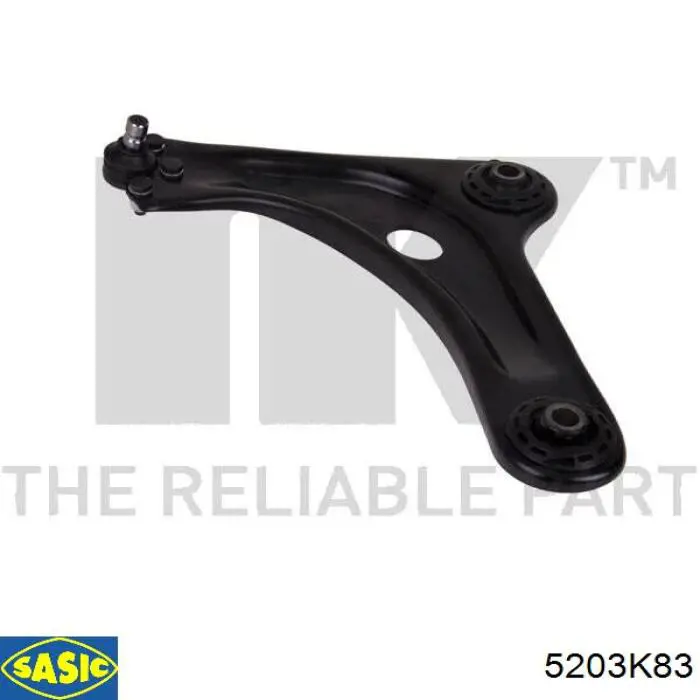 Левый рычаг передней нижней подвески Sasic 5203K83 цена, от 52.36 USD