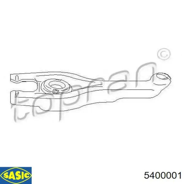 Horquilla de desembrague, embrague 5400001 Sasic