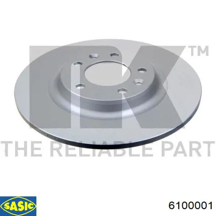 Задний тормозной диск Ashika 61000617 цена, от 28.37 USD