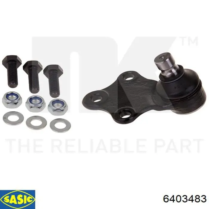 Шаровая опора, нижняя Sasic 6403483 цена, от 9.27 USD