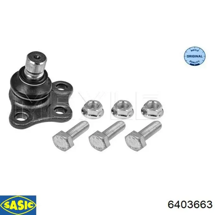 Шаровая опора, нижняя Sasic 6403663 цена, от 9.00 USD