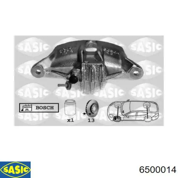 441047 Peugeot/Citroen Суппорт тормозной, передний, левый