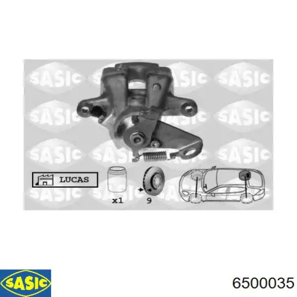 Купить 820266 Maxgear Суппорт задний правый