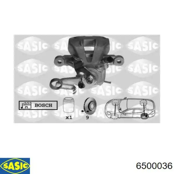 Задний левый суппорт Maxgear 820141 цена, от 53.24 USD