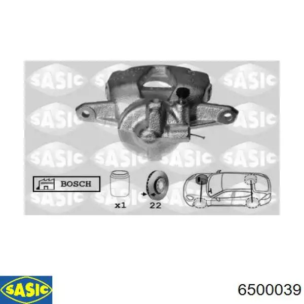 Тормозной суппорт GP GP4401P7 цена, от 36.11 USD