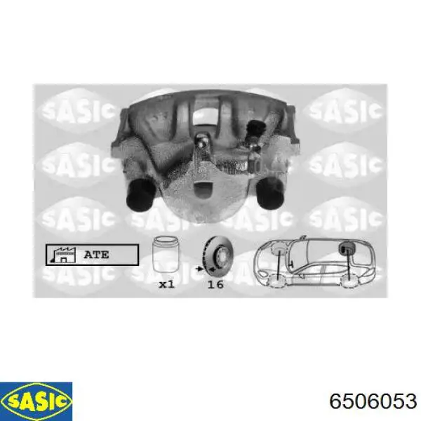 820104 Maxgear Суппорт тормозной задний правый