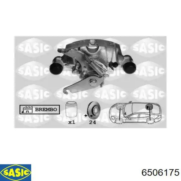 Тормозной суппорт правый задний Maxgear 820190 цена, от 71.69 USD