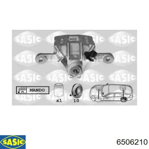 Купить 820359 Maxgear Суппорт задний левый