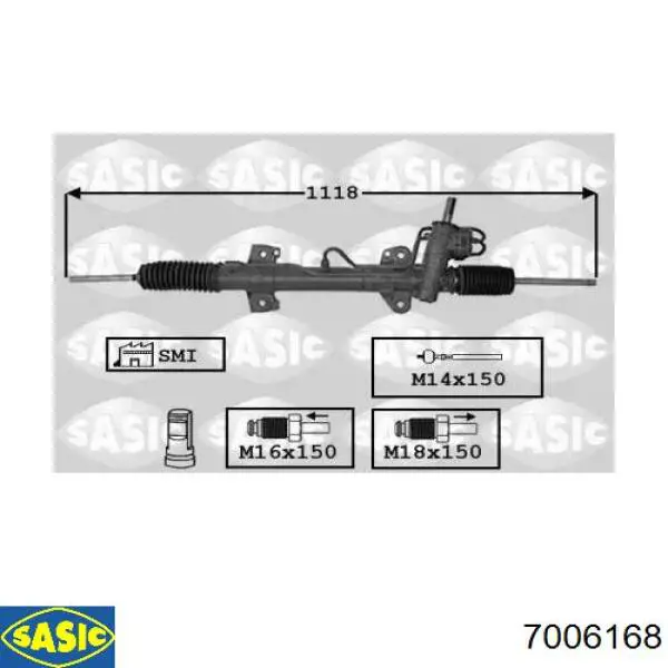 Реечный рулевой механизм Renault (RVI) 6000022136 цена, от 177.37 USD