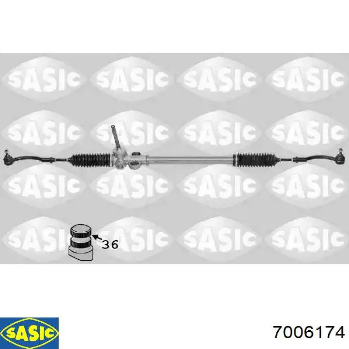 Рулевая рейка 2S613200 Ford