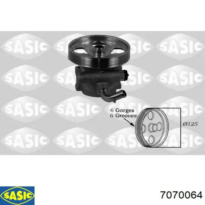 Насос ГУР 5020410 Autotechteile