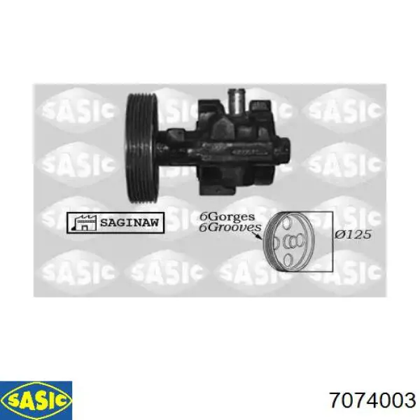 SP8704 ERA ГУР руля