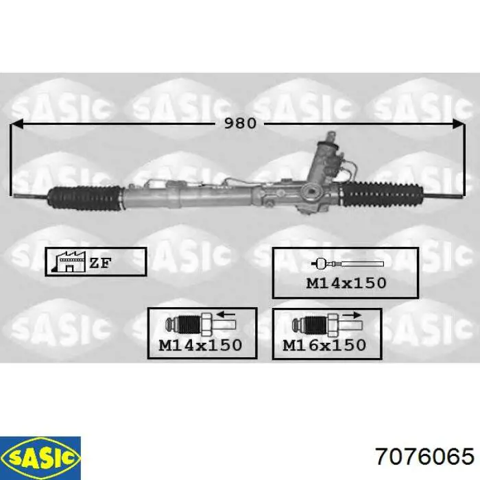 Насос ГУР 99416 Asam