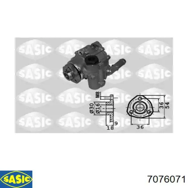 Насос гидравлики Vika 11451824501 цена, от 50.79 USD