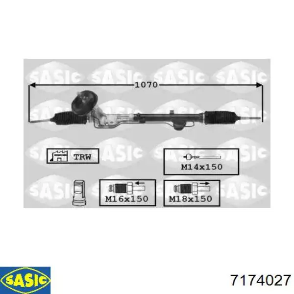Реечный рулевой механизм Cevam 113263 цена, от 225.99 USD