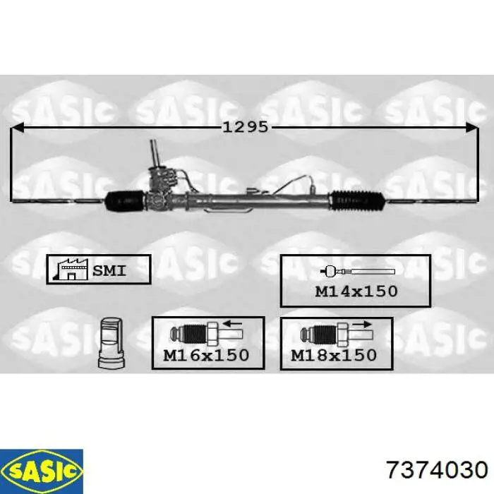 Реечный рулевой механизм GP GP490017419R цена, от 133.31 USD