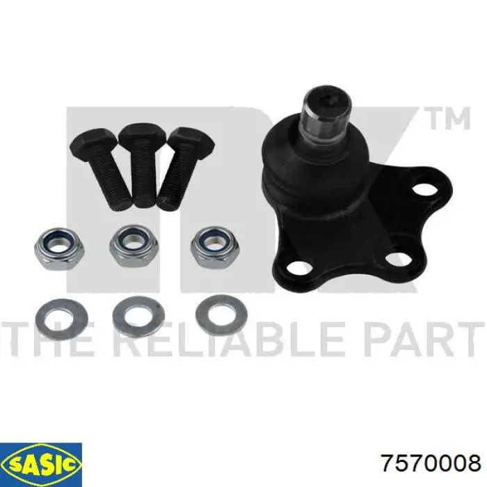 Шаровая опора, нижняя Sasic 7570008 цена, от 8.92 USD