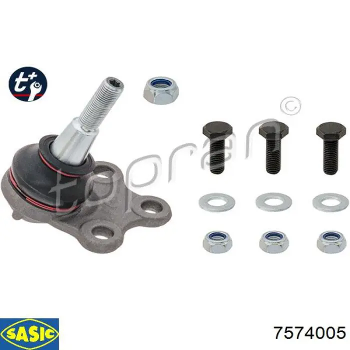 Шаровая опора, нижняя Sasic 7574005 цена, от 12.71 USD