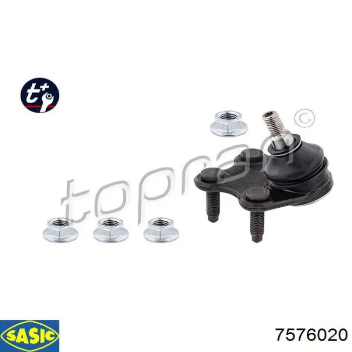 Нижняя правая шаровая опора Sasic 7576020 цена, от 12.57 USD
