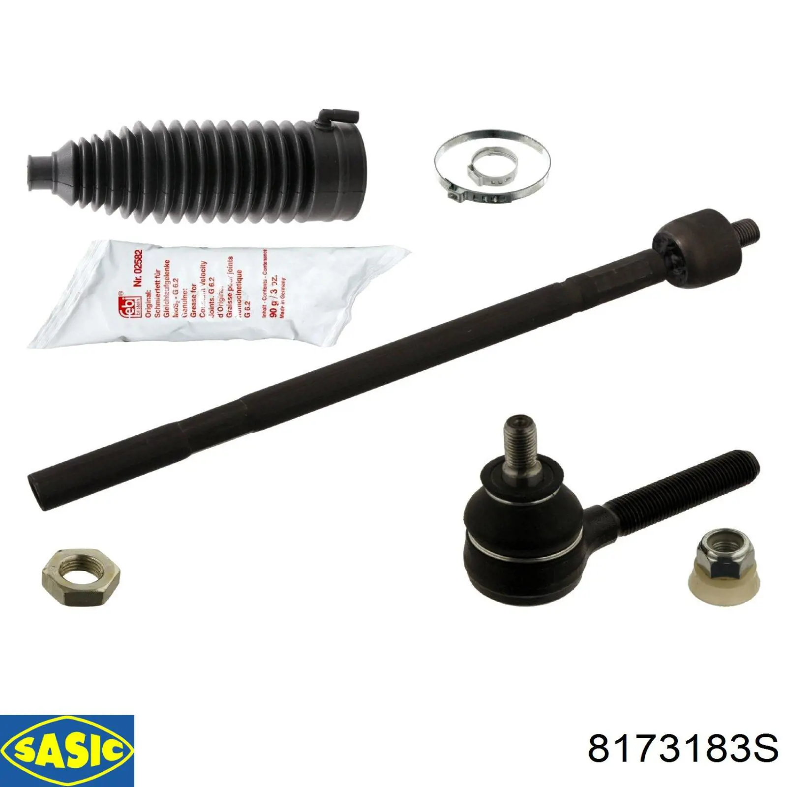 Рулевой наконечник Sasic 8173183S цена, от 6.91 USD