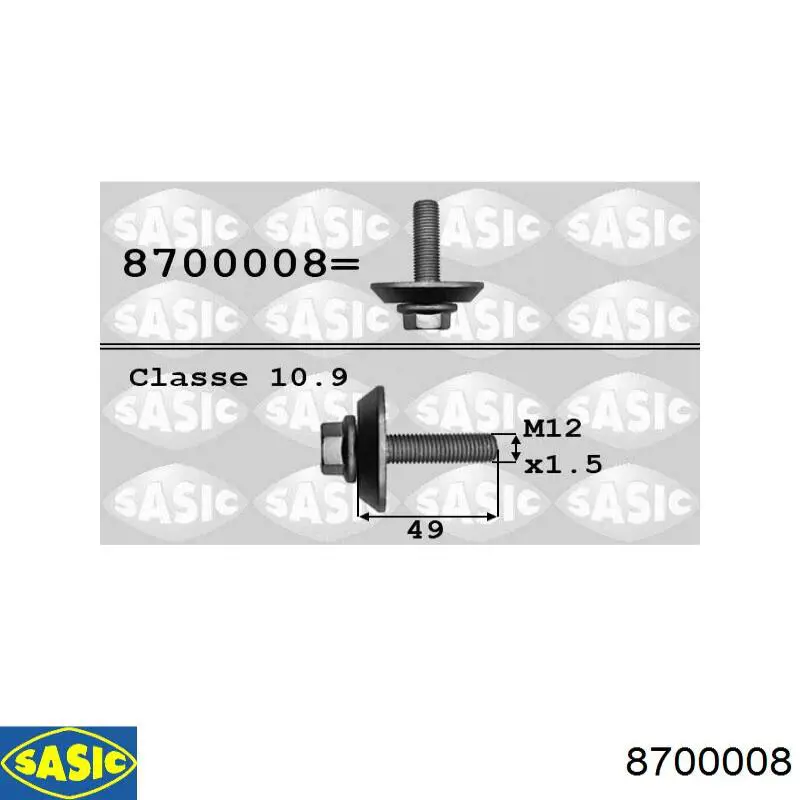 SU00100526 Toyota Parafuso da polia de cambota