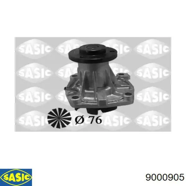 Помпа охлаждения Freccia WP0190 цена, от 29.50 USD