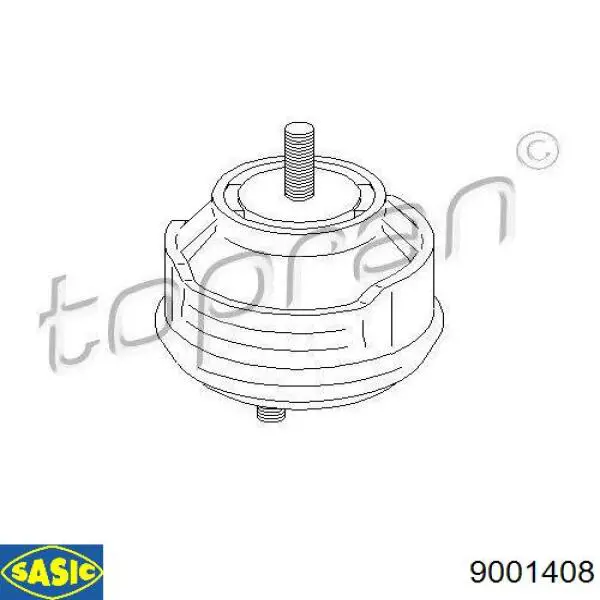 Купить 9001408 Sasic Правая опора двигателя