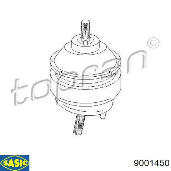 Опора двигателя Kautek FDEM020