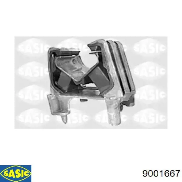9001667 Sasic подушка трансмиссии (опора коробки передач)