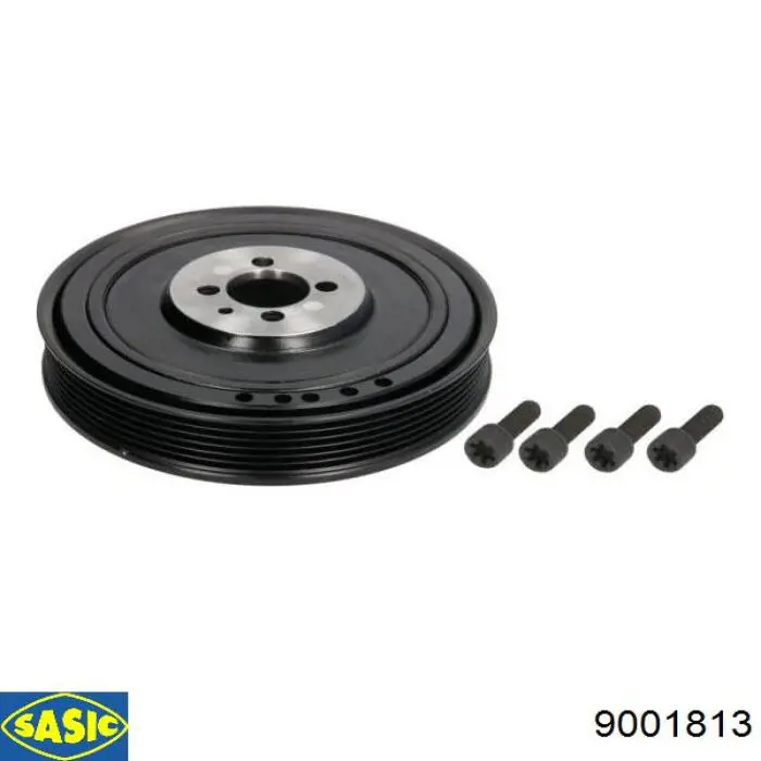 Шкив коленвала (демпфер) Sasic 9001813 цена, от 85.76 USD