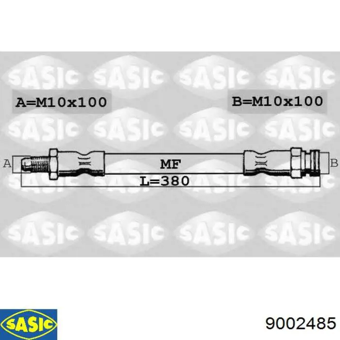 Левая подушка двигателя 9002485 Sasic