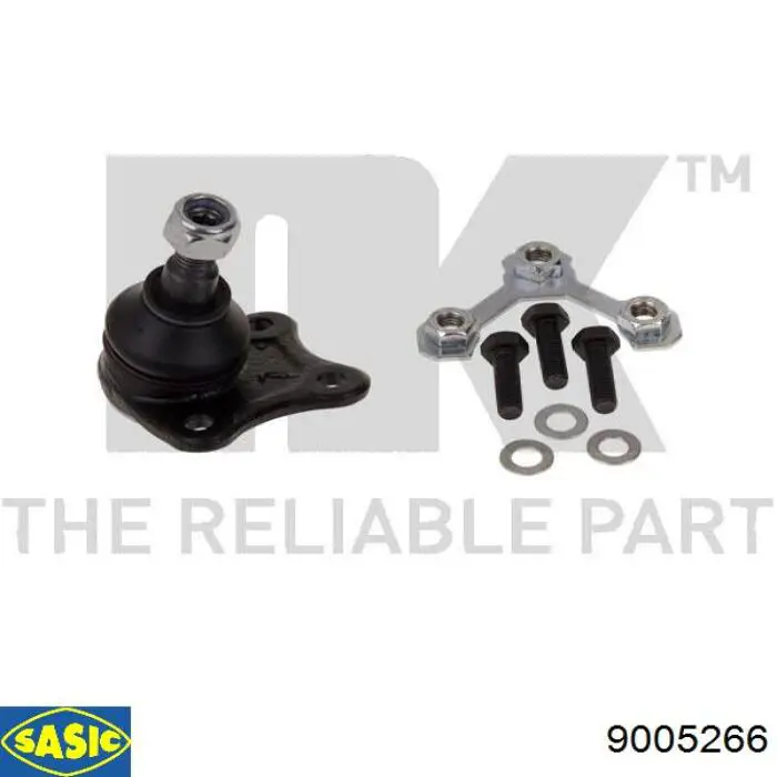 Нижняя левая шаровая опора Sasic 9005266 цена, от 10.39 USD