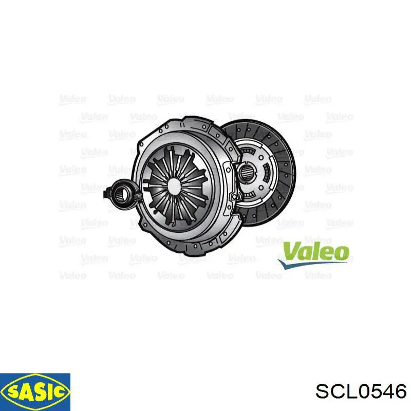 Купить SCL0546 Sasic Комплект сцепления (диск, корзина, подшипник)