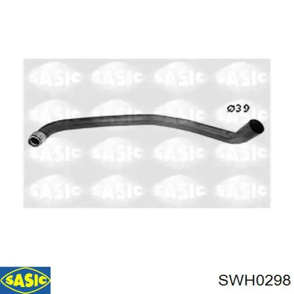 SWH0298 Sasic Патрубок радиатора охлаждения нижний