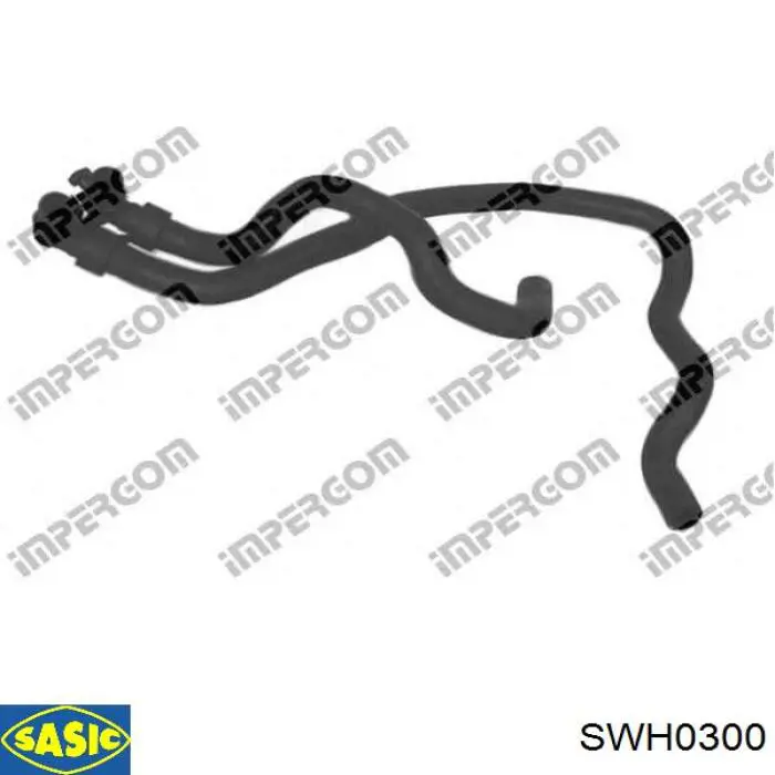 Патрубок печки Sasic SWH0300 цена, от 23.41 USD