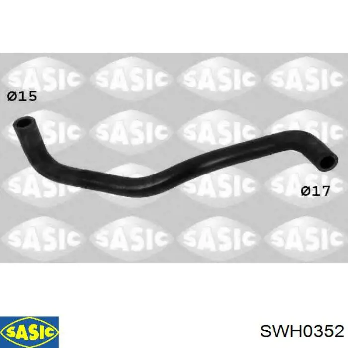 Шланг расширительного бачка нижний Sasic SWH0352 цена, от 9.64 USD
