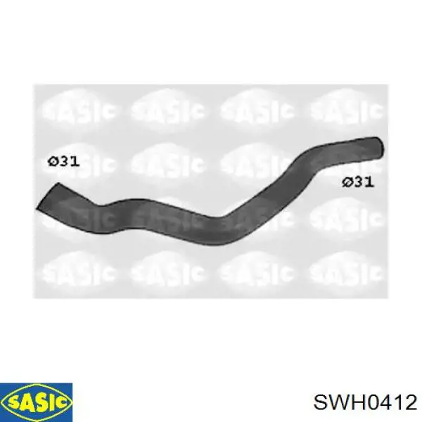 SWH0412 Sasic Шланг системы охлаждения