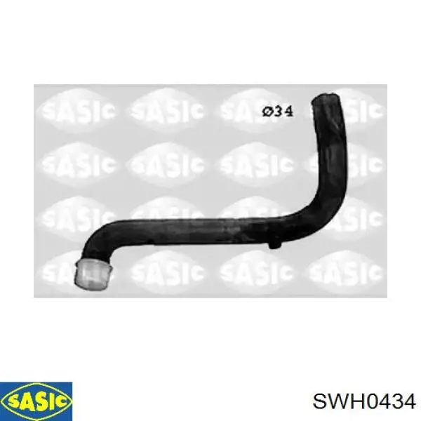 SWH0434 Sasic шланг (патрубок радиатора охлаждения верхний)