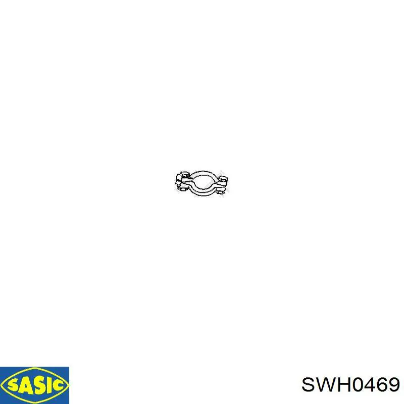 Купить SWH0469 Sasic Шланг радиатора охлаждения нижний